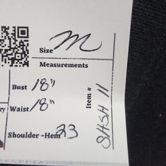 CABI Black Cotton Knit Goals Button Up Cardigan Size M - Picture 9 of 9